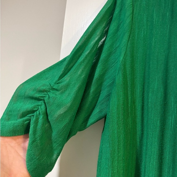 Catherines lightweight cardigan size 1x in Kelly green - Picture 2 of 5